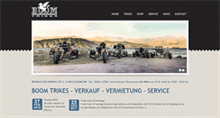 Desktop Screenshot of boom-trikes.de